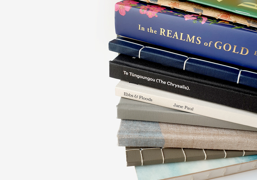 Book printing binding options